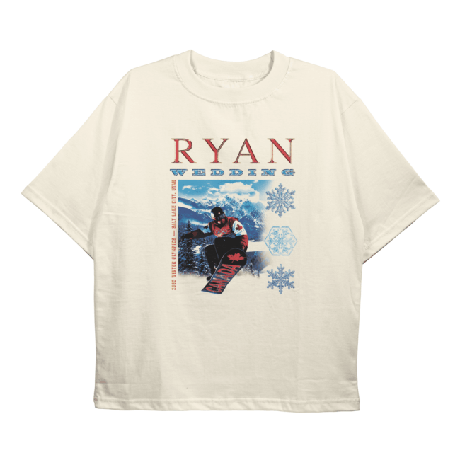 Ryan Wedding - 2002 Olympics: There's No Business Like Snow Business Tee