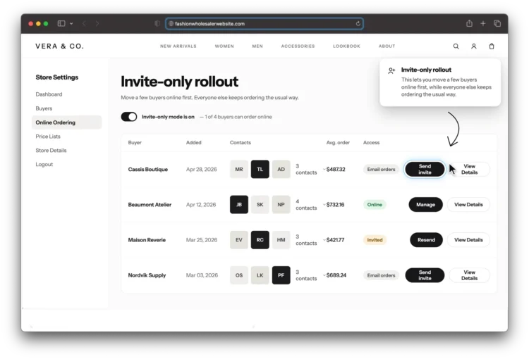 Invite-only rollout